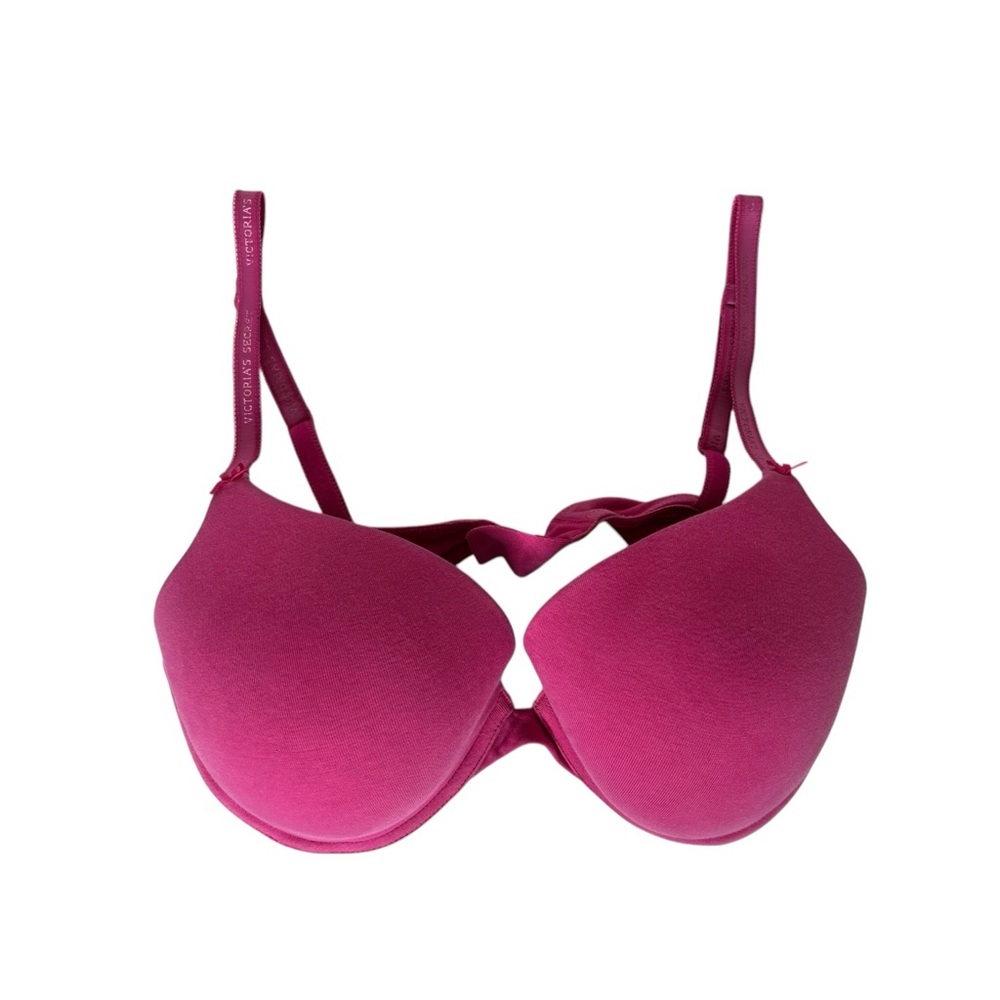 Victoria's Secret Bright Pink Underwire Push Up Women's 36D Bra
